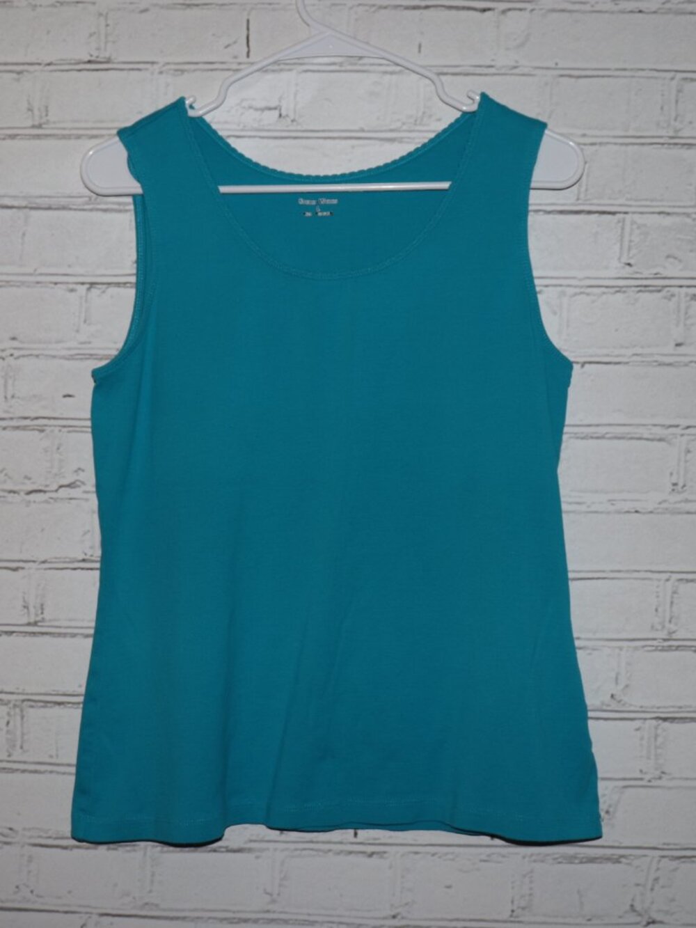 ✨ Women’s Studio Works Turquoise Tank · Size L